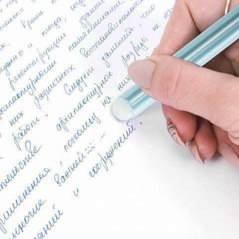 Ручка гелевая синяя стираемая узел 0,5мм линия письма 0,38мм STAFF College EGP-664 1/12 Ручка гелевая синяя стираемая узел 0,5мм линия письма 0,38мм STAFF College EGP-664 1/12