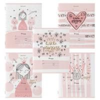 Тетрадь 12л линия обложка картон ПРИНЦЕССА BRAUBERG 1/20/240