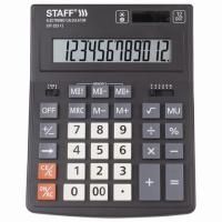 Калькулятор настольный STAFF PLUS, STF-333, 12 разрядов, двойное питание 200x154мм 1/20/40 Калькулятор настольный STAFF PLUS, STF-333, 12 разрядов, двойное питание 200x154мм 1/20/40