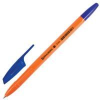 Ручка шариковая синяя узел 0,7мм линия 0,35мм корпус оранж BRAUBERG X-333 Orange 1/50/1000 Ручка шариковая синяя узел 0,7мм линия 0,35мм корпус оранж BRAUBERG X-333 Orange 1/50/1000